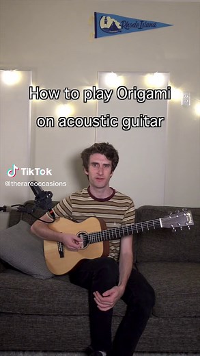 Origami Acoustic Guitar Tutorial by The Rare Occasions