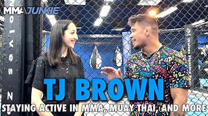 UFC on ABC 9: TJ Brown discusses cornering Bryce Mitchell