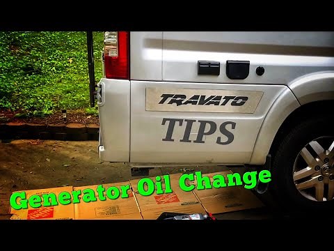 How To Change The Oil In Travato Generator