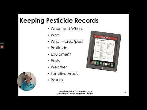 21 Keeping Pesticide Records Grower Pesticide Safety Course Manual