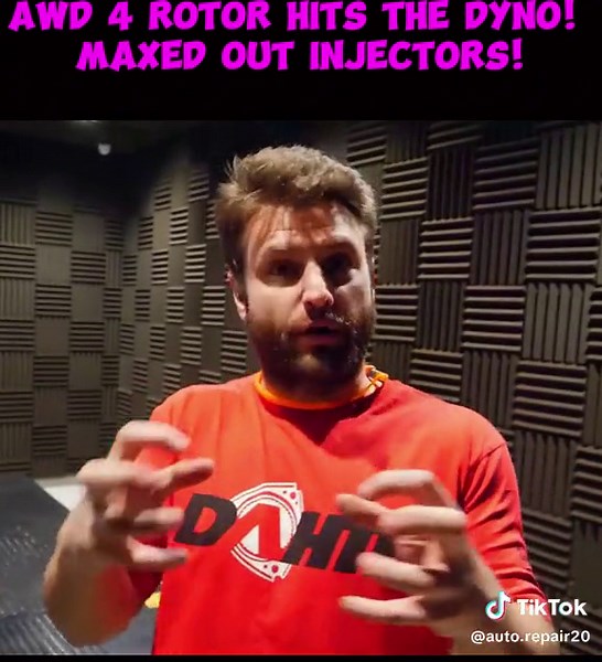 AWD 4 Rotor hits the DYNO! Maxed out Injectors! #fix #tip #tools #bussiness #tricks #diy #fyp #foryou