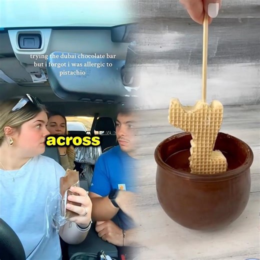 She completely forgot she was allergic to Pistachios! 🤯