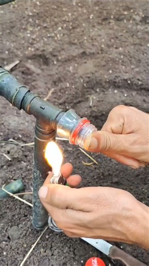 ​DIY pipe repair with items you already have! try it's very helpful 😉 #diytools