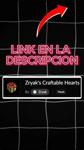 Corazones INFINITOS Con Este Mod #minecraft #minecraftmods #minecraftshorts