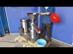 Chicken paste grinding machine Fish meat butter grinder multifunctional peanut butter colloid mill