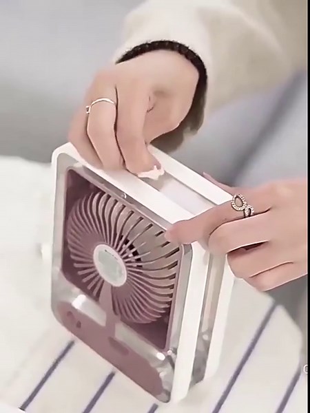Air Cooler Fan usb Portable Air cooler desktop silent spray water cooled air conditioning fan Atmosphere light Desk Fan With Remote Dual Mist Fan Air Cooler Portable Mini Fan Small Electric fan Desktop Humidification Fan With Night Light Table Fan | Lazada PH