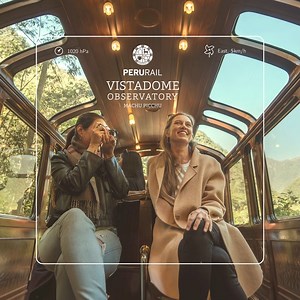 ¿Listo para vivir una aventura por Machu Picchu? Disfruta de la aventura con la que siempre soñaste a bordo de nuestro tren Vistadome Observatory. Obtén tu ticket en www.perurail.com | PeruRail