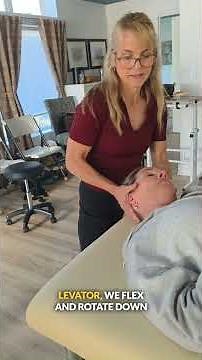 Massage Class - How to Stretch the Posterior Scalene & Levator Scapulae #massage #stretching