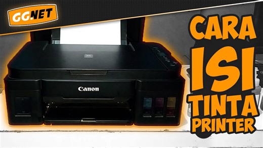 Cara Mengisi Tinta Printer Canon Pixma G2010 Dengan Baik Dan Benar