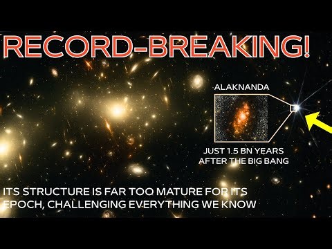 Record Breaking! Scientists Shocked by JWST’s Discovery of an Ancient Spiral Galaxy