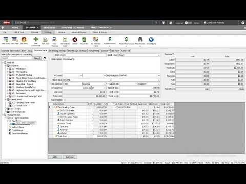 B2W Estimate – Change Orders