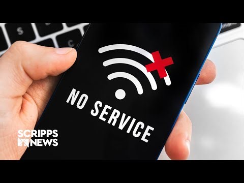 Cell service disrupted nationwide, most outages affecting AT&T customers