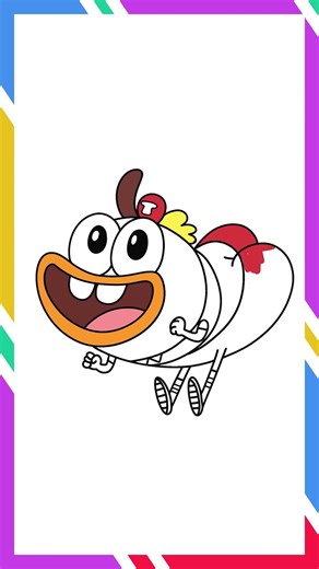 Drawing Buhdeuce | Breadwinners Cartoon Easy