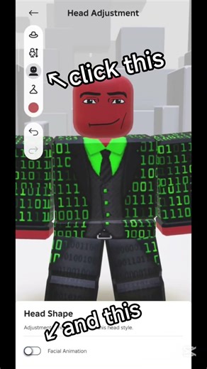 HOW TO REMOVE ROBLOX DYNAMIC FACE ANIMATION #roblox #robloxmemes #shorts #trending #yosho #cbum