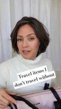 Clutch travel items that make traveling easier