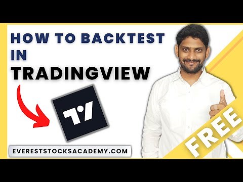 How to backtest on tradingview Pro | gocharting backtesting | #tradingview #tradingviewpro
