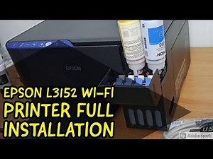 Epson L3152 Wi-Fi Printer Full Installation || Product Review ||