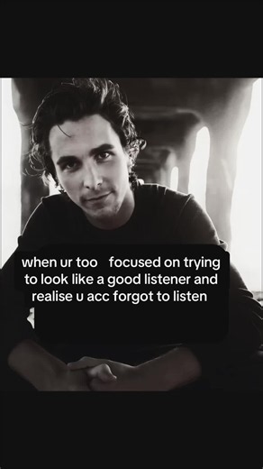 Funny oops joke about zoning out with friends