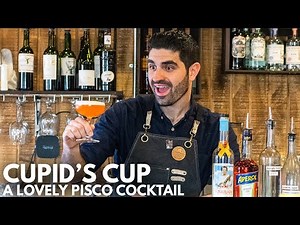 Cupid's Cup | A LOVELY Pisco Cocktail