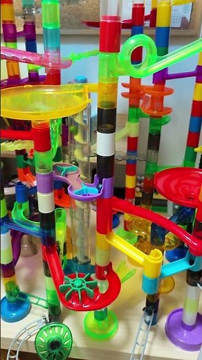 COLOSSAL Marble Run with Motorized Elevator!