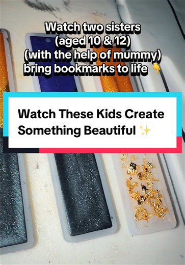 Handmade Resin Bookmarks by Talented Young Creators