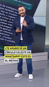 1M views · 4K reactions |  Si no sabes qué es el círulo azul que aparece en tu Whatsapp, Daniel Silva te explica. Está relacionado a la inteligencia artificial, y es más multifuncional de lo que parece. | Meganoticias | Facebook