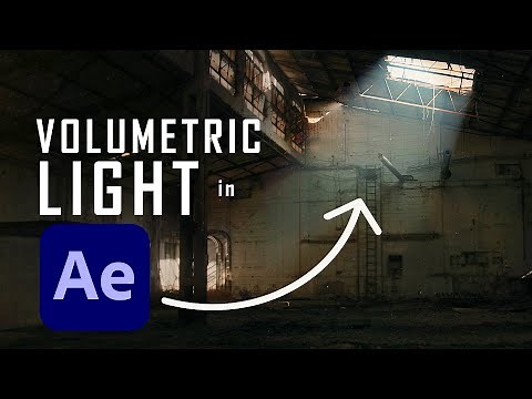 Create Volumetric Light in After Effects - Tutorial
