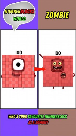 🧟‍♂️ Numberblocks as Zombies?! | Creepy and Fun Number Transformations! 🔢
