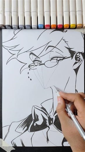 ​I Turned Alastor Into A High-Budget Anime Character! 📻🔥#alastor#hazbinhotel#creativeart