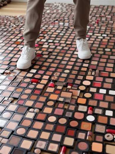 Innovative Women’s Hair Salon with Makeup Epoxy Floor