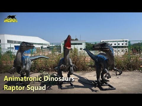 Raptor Squad | Animatronic dinosaurs