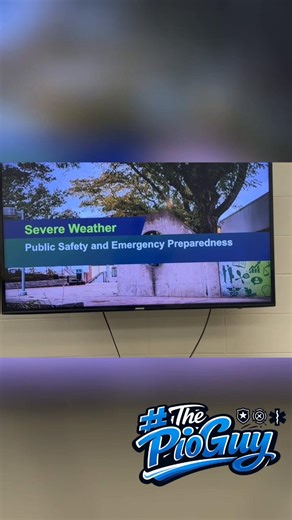 Conducting severe weather preparedness training today at the campus. I love to teach, getting on track on 2026 to conduct training every month. March is QPR suicide prevention training. #ThePIOGuy #EveryDayIsAmazing #MENTALHEALTH #fyp