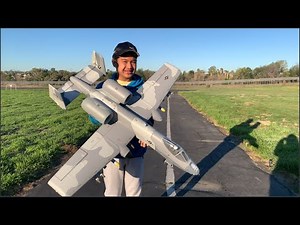 New E-flite A-10 Thunderbolt II Twin 64mm EDF - MAIDEN FLIGHT!