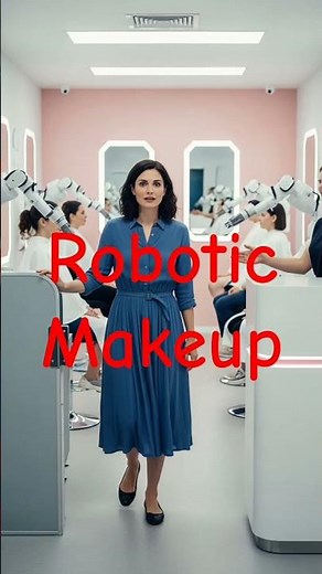 #robotic makeup#funny