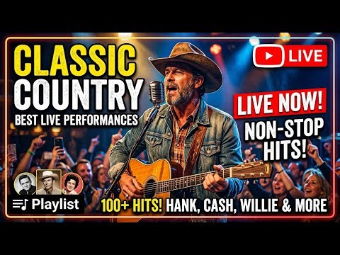 Alan Jackson, Willie Nelson, George Jones, Merle Haggard Classic Old Country Songs