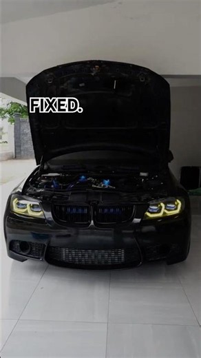 Pretty bad ofhg leak on this n54. #n54 #e90 #e92 #asmr