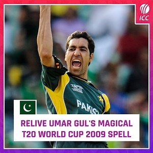 Happy birthday to Umar Gul, the leading wicket taker of both the 2007 and 2009 ICC T20 World Cup 🎉 Relive his magical 5/6 against New Zealand in 2009 👇 | ICC - International Cricket Council