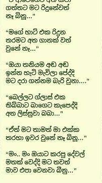 ඩිවෝස් වුනා කියලා ආදරේ නැති වුනේ නෑනේ...| හීන පොතේ පිටු 29