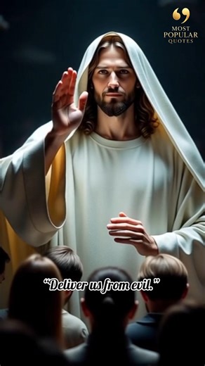 Jesus Deliver Us Evil Prayer Protection