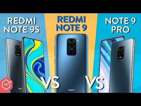 Redmi NOTE 9 vs NOTE 9S vs NOTE 9 PRO // Qual o MELHOR pra você? ANÁLISE!