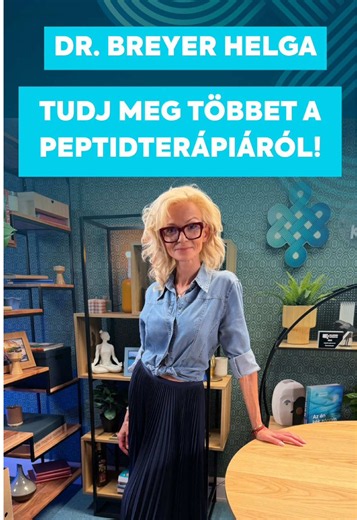 A podcastbeszélgetés után megkérdeztük Dr. Breyer Helgát, melyek a legfontosabb információk, amelyeket érdemes tudni a peptidterápiáról. 💙 Nézd meg a videót, és ismerd meg közelebbről a témát! Ha pedig felkeltette az érdeklődésedet, a teljes podcastbeszélgetést megtalálod YouTube-csatornánkon. 🎙️ #AzÉnKékZónám