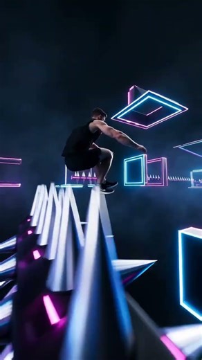 Nivel Geometry Dash pero en la vida real 🏃‍♂️🔥