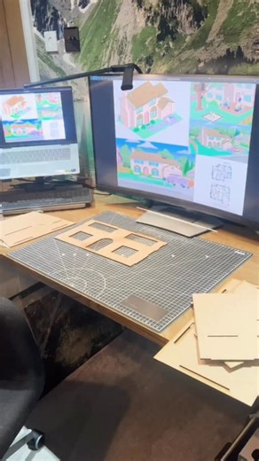 31K views · 2.8K reactions | D’Oh  Earlier this year I recreated the most well known Cartoon house on a miniature scale - The Simpson’s House! What iconic location should I build in miniature next? #thesimpsons #homer #bart #evergreenterrace #miniatureart | Mon Studios | Facebook