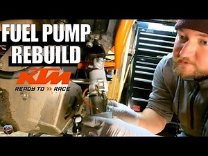 KTM 1190 Fuel Pump Rebuild Filter Change NOT as DIFFICULT as you think 💭