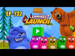 Lemmings Launch Very Exciting Gameplay Grizzy and Lemmings Bear Launch Gameplay Ep 732