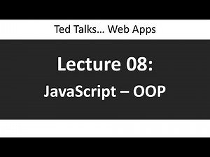 CSCI4208 - Lecture 08: JavaScript - OOP