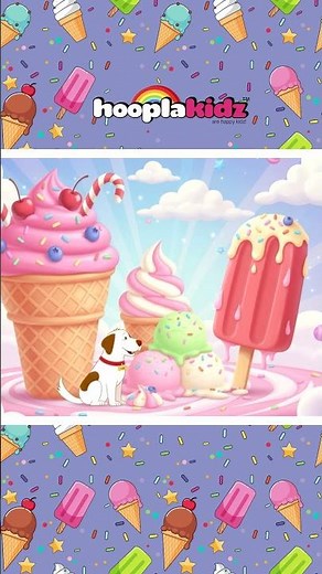 Ice Cream Song for Kids 🍦 Annie & Ben #shorts #nurseryrhymes #kidssongs #hooplakidz