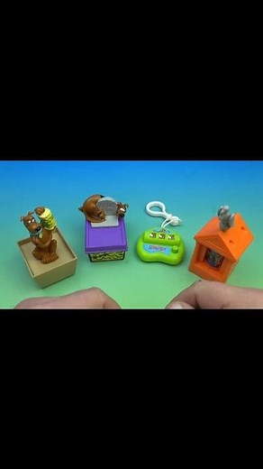 5.4K views · 38 reactions | 1998 Scooby-Doo set of 4 KFC Kids Meal Toys Video Review. #kfc #scoobydoo #cartoon #cartoonnetwork #shaggy #Velma #Daphne #fred #candy #candydispenser #fftr #FastFoodToyReviews #Toys #kidsmeal #FastFoodToys #happymeal #shortsreels #shorts #reels #clips #silly #funny #inyourface #video #kidsmealtoy | Fast Food Toy Reviews | Facebook