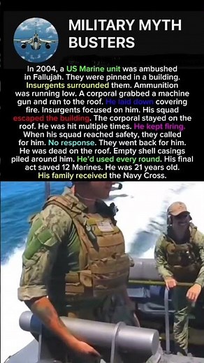 Marine Held the Roof Alone to Save His Squad | Fallujah 2004