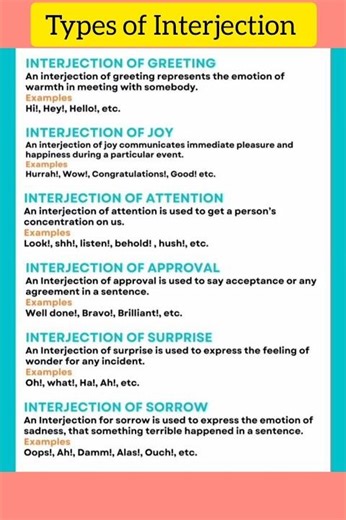 👉"A Classification of Interjections Based on Emotion and Function"🤔🤫🫢🥱🫣💥